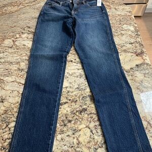 Old Navy Dark Blue Straight Leg Jeans